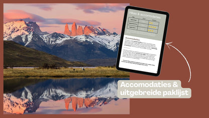 #1 Reisplan Patagonië